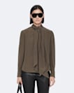 Iris Bow Detail Shirt