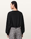 Biggy Logo Print Cropped Sweatshirt