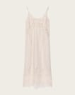 Samia Linen Lace Midi Dress