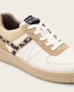 Vix Low Top Round Toe Suede Trainers