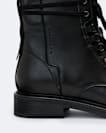 Elspeth D-Ring Leather Military Boots