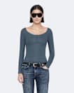 Jules slim fit cotton henley