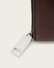 Lena Hex Zip Up Leather Wallet