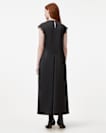 Lyra Lace Trim Midi Dress