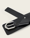 Jade Tapered Leather Belt