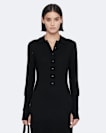 Merino wool polo dress