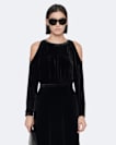 Chrissy Velvet Midi Dress