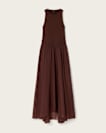 Zenia Sleeveless Asymmetric Midi Dress