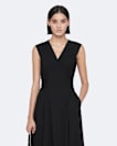 Midi wrap dress