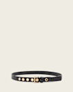 Kylin Skinny Leather Eyelet Belt
