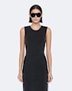 Sleeveless bodycon midi dress