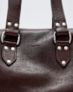 Stud Leather Grab Bag