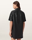 Rock Leather Mini Dress