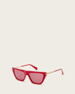 Minka Flat Top Cat Eye Sunglasses