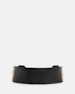 Zora Wide Leather Chain Belt