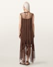 Clara Mesh Midi Dress