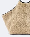 Siloh Shearling Tote Bag