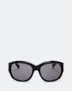 Wrapped oval sunglasses