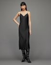 Tierny Roll Neck 2-In-1 Midi Slip Dress