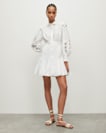 Keeley Embroidered Broderie Mini Dress
