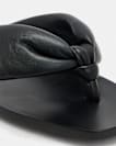 Loop Knotted Leather Sandals