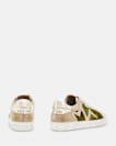 Sheer Leather Bolt Trainers