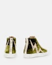 Tundy Bolt High Top Leather Trainers