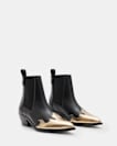 Dellaware Pointed Leather Western Boots