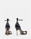 Betty Square Toe Leather Heeled Sandals