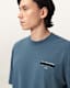 Redact Oversized Embroidered Logo T-Shirt