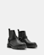 Hank Leather Biker Boots