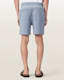 Asher Straight Fit Ramskull Sweat Shorts