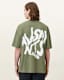 Orlando Logo Print Oversized T-Shirt