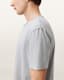 Figure Crew Neck Raw Edge T-Shirt