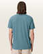 Figure Crew Neck Raw Edge T-Shirt