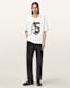 Scale Cropped Graphic T-Shirt