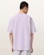 Xander Flocked Logo Oversized T-Shirt