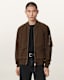 Rokko Relaxed Suede Bomber Jacket