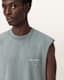 Underground Sleeveless Crew Neck T-Shirt