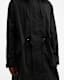 Birdman Hooded Oversized Parka Coat