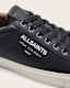 Underground Leather Low Top Trainers