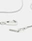 Scorpius Tag Sterling Silver Necklace