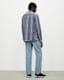 Curtis Straight Fit Damaged Denim Jeans