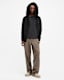 Brace Pullover Brushed Cotton Hoodie