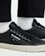 Underground Leather Low Top Trainers