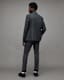 Androm Metallic Pinstripe Skinny Trousers