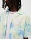 Pilar Tie Dye Linen Blend Shirt