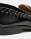Sammy High Shine Leather Loafers