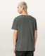 Figure Crew Neck Raw Edge T-Shirt