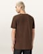 Figure Crew Neck Raw Edge T-Shirt